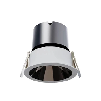 1 Nustatyti Anti-Glare LED Prožektoriai, 7W Aliuminio Valgomasis, Parduotuvė, Biuro, Miegamojo Apšvietimas, LED, COB Dėmesio 3500K