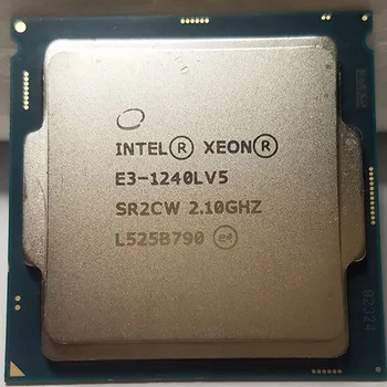Intel Xeon E3-1240L v5 E3-1240LV5 2.1 GHz LGA 1151 SR2CW 25W 4-Core 8M Procesorius