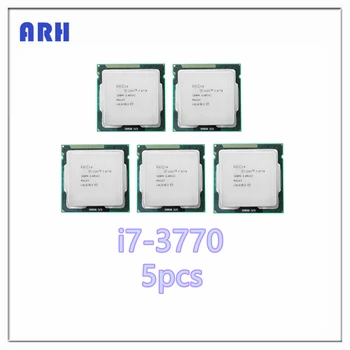 5vnt i7-3770 i7 3770 3.4 GHz Quad-Core Aštuonių Siūlų CPU Procesorius 8M 77W LGA 1155