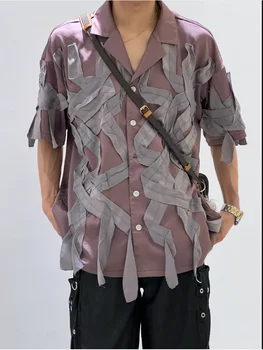C0694 Mados vyriški Marškiniai 2023 kilimo ir tūpimo Tako Prabanga garsaus Prekės ženklo Europos Dizainas šalies stiliaus vyriški Drabužiai