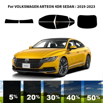 Pjaustytuose nanoceramics automobilių UV Lango Atspalvis, Rinkinys, Automobilių Langų Plėvelės VOLKSWAGEN ARTEON 4DR SEDANAS 2019-2023