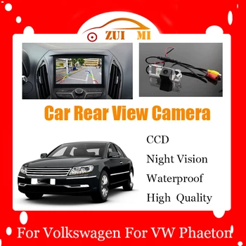 Automobilio Atbulinės Galinio vaizdo Kamera Audi VW Phaeton 2002~2009 CCD Full HD Naktinio Matymo Atsarginės automobilio Parkavimo Kamera