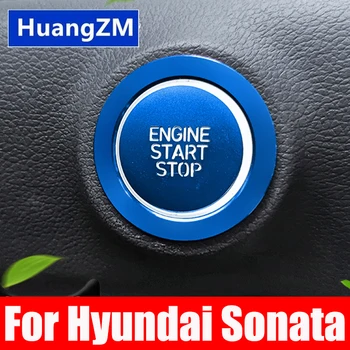 Automobilių Variklio Paleidimo Mygtukas Pakeisti Dangtelį Stop Jungiklis Hyundai Sonata DN8 10 2020 2021 Priedai