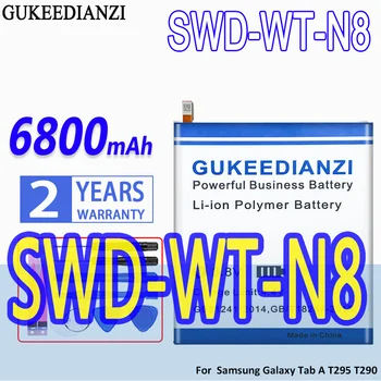 Didelės Talpos GUKEEDIANZI Baterija SWDWTN8 SWD-WT-N8 6800mAh Samsung Galaxy Tab T295 T290 Nešiojamas Baterijas