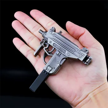 1:3 Lieti UZI automatas 15CM Miniatiūriniai Modelio Aukštos Kokybės pistoletas Pistoletas 