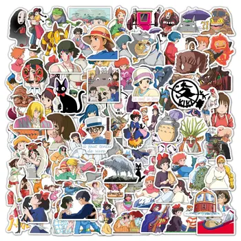 10/30/50/100vnt Sumaišykite Ghibli Hayao Miyazaki Anime Grafiti Lipdukai 