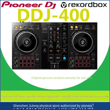 Originalus Pioneer DDJ400 Skaitmeninio Garso DJ Midi Valdiklis Gyventi Namuose Kompiuteris CD Maker