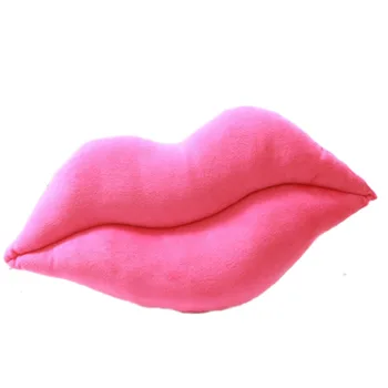 Rožinė meilė Lūpų pagalvę 60 CM NAUJAS kūrybos seksualus žaislai, sofos pliušinis apdailos pagalvė pagalvėlės kėdė pagalvės