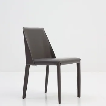 30 italijos balno oda kėdės paprastos namų kremas stiliaus dizaineris valgomojo kėdė šviesos prabangus restoranas minimalistinis stalas c