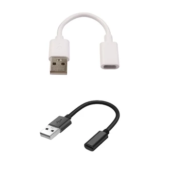 USB2.0 C Tipo Moterų ilgiklis Duomenų Perdavimo ir Įkrovimo 480Mbps