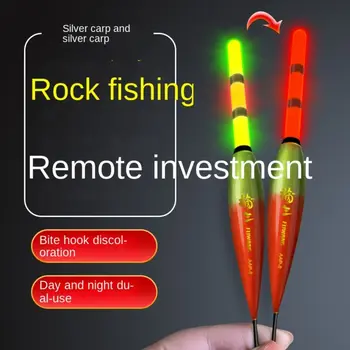Smart Žvejybos Plūdės Led Šviesos Plaukti Įranga, Įskaitant Bateriją CR425 Naktį Žvejybos Kaklaraištis Svorio Jutikliai Chip Priedai