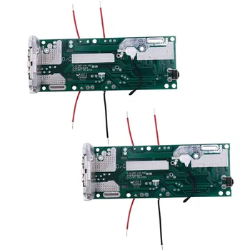 2X Li-Ion Baterijos Įkrovimo Apsaugos spausdintinių plokščių PCB už Ryobi 20V P108 RB18L40 elektrinių Įrankių Baterijų