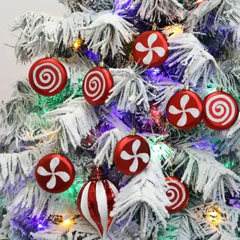 Kalėdų Ornamentu Surinkimo Daugkartinio naudojimo Electroplated Kalėdų Eglučių Papuošalai, Šventinės Dekoracijos Namuose Šalių Žiemos